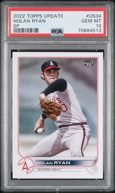 2022 Topps Update Nolan Ryan SP #US34 card image