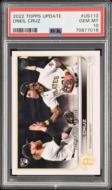 2022 Topps Update Oneil Cruz #US113 card image