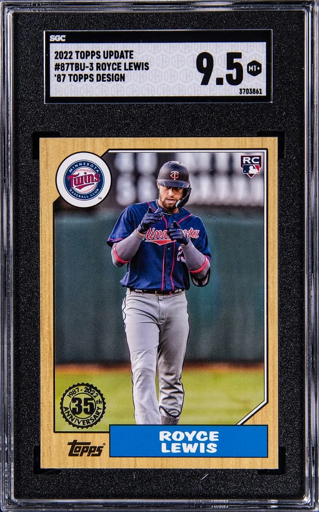2022 Topps Update Royce Lewis 87 Topps Design #T87C-38 card image