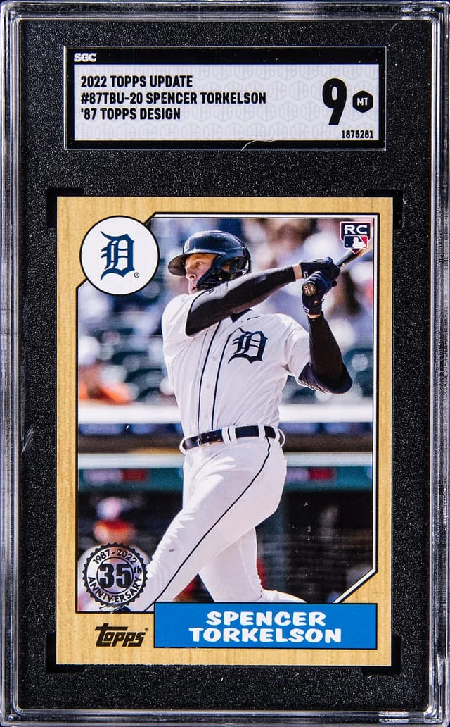 2022 Topps Update Spencer Torkelson 87 Topps Design #87TBU-20 card image
