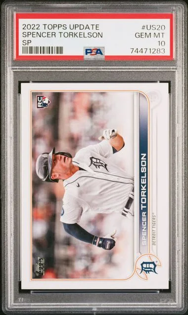 2022 Topps Update Spencer Torkelson #US20 card image