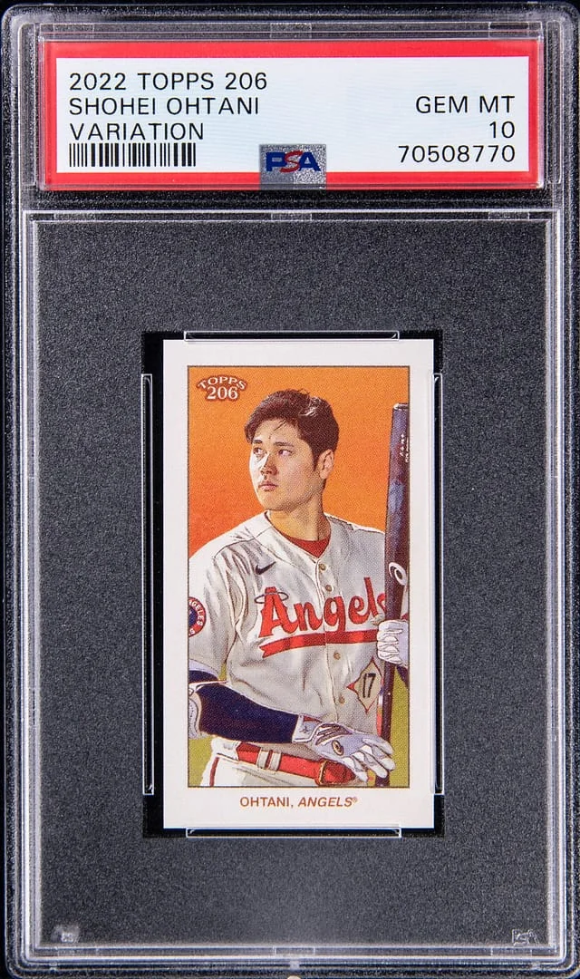 2022 Topps Variation Shohei Ohtani #206 card image