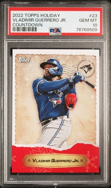 2022 Topps Vladimir Guerrero Jr. Holiday Countdown #23 card image