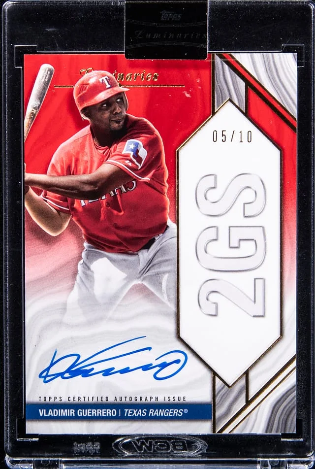 2022 Topps Vladimir Guerrero Sr. Luminaries Home Run Kings #HRK-VGR card image