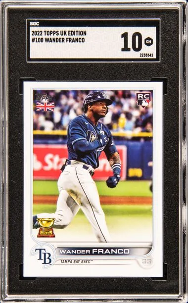 2022 Topps Wander Franco UK Edition #100 card image