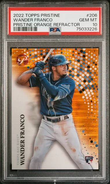 2022 Topps Wander Franco Pristine #206 card image