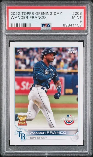 2022 Topps Wander Franco Opening Day #208 card image