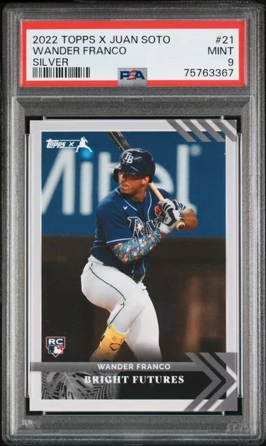 2022 Topps Wander Franco X Juan Soto #21 card image