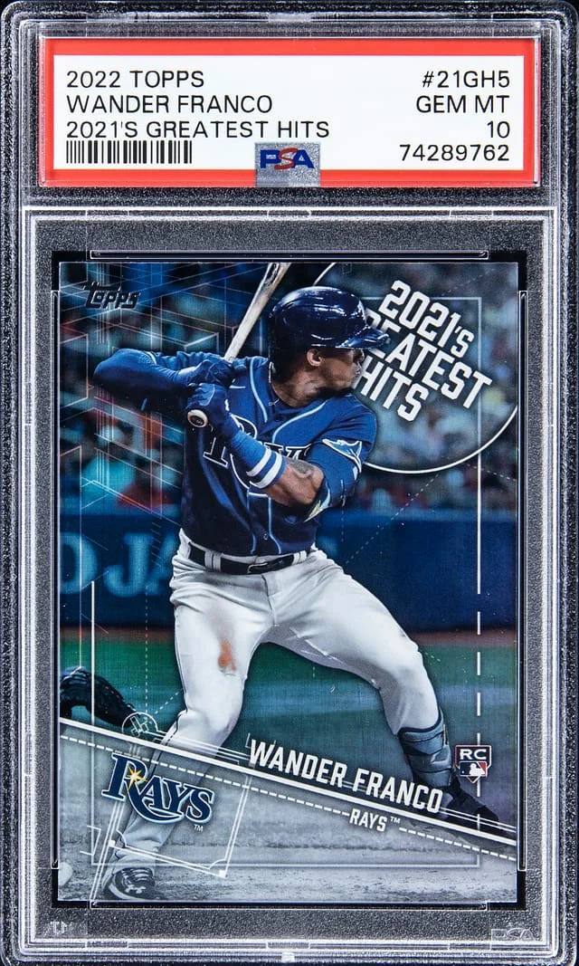 2022 Topps Wander Franco 2021's Greatest Hits #21GH5 card image