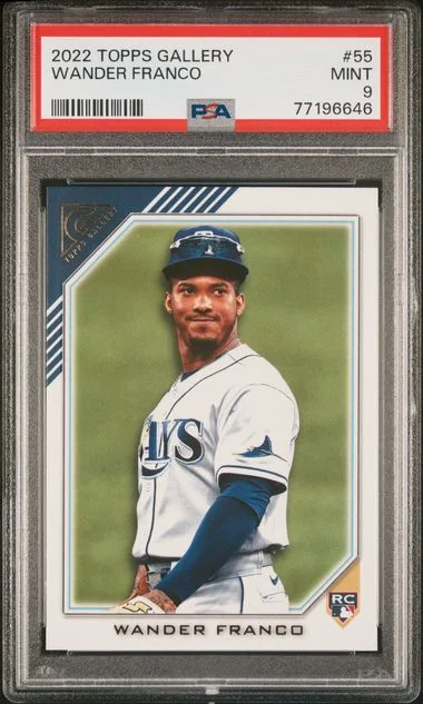 2022 Topps Wander Franco Gallery #55 card image