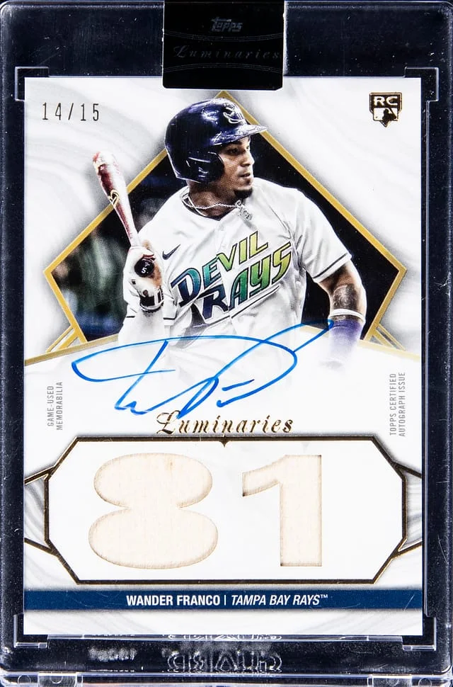 2022 Topps Wander Franco Luminaries #HKAR-WF card image
