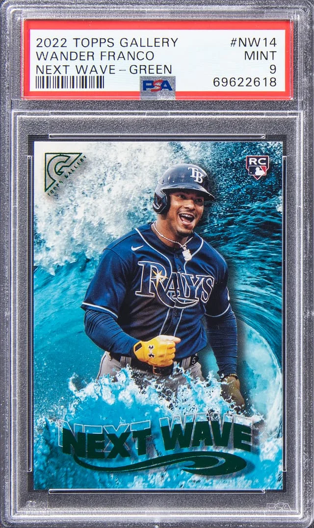 2022 Topps Wander Franco Gallery Next Wave Green #NW-14 card image