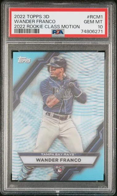 2022 Topps Wander Franco MLB 3D 2022 Class Motion #RCM1 card image