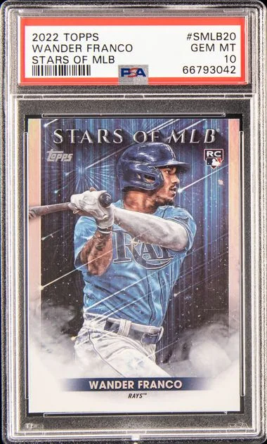 2022 Topps Wander Franco Stars Of MLB #SMLB20 card image