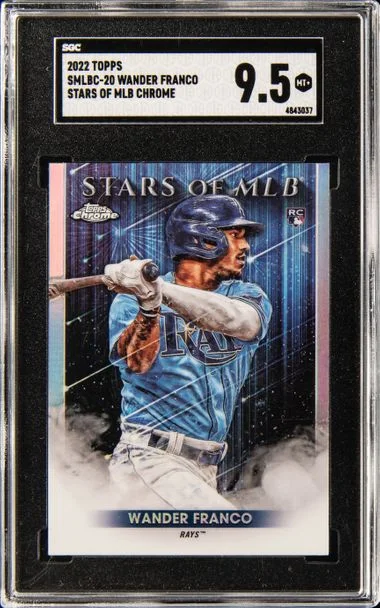 2022 Topps Wander Franco Stars Of MLB Chrome #SMLBC20 card image