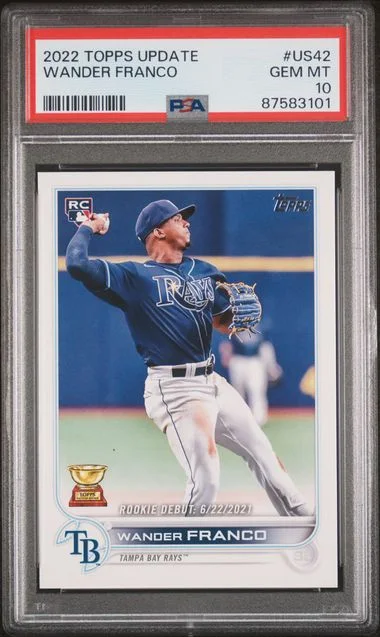 2022 Topps Wander Franco #US42 card image