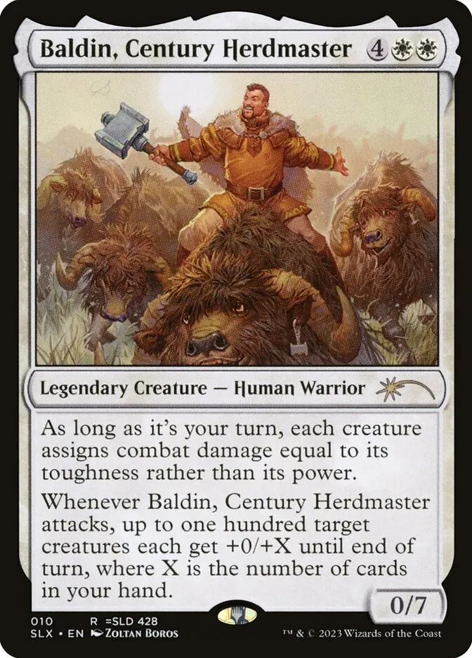 2022 Universes Within Baldin, Century Herdmaster rare #10 unlisted card image