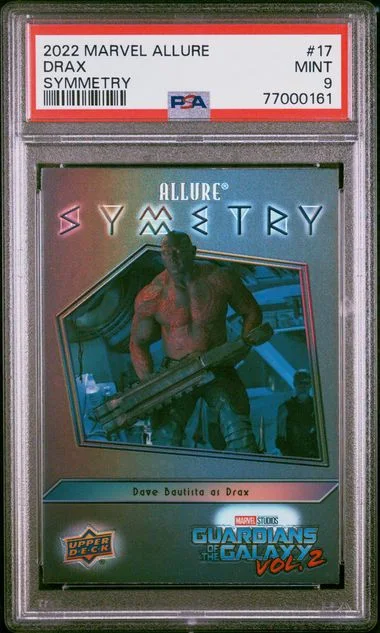 2022 Upper Deck Drax Marvel Allure Symmetry #17 card image