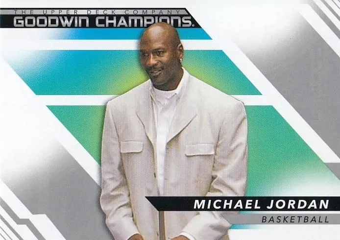 2022 Upper Deck Goodwin Champions Michael Jordan #61 card image