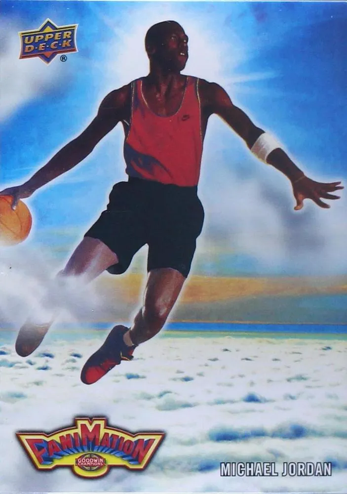 2022 Upper Deck Goodwin Champions Michael Jordan Fanimation #F-1 card image
