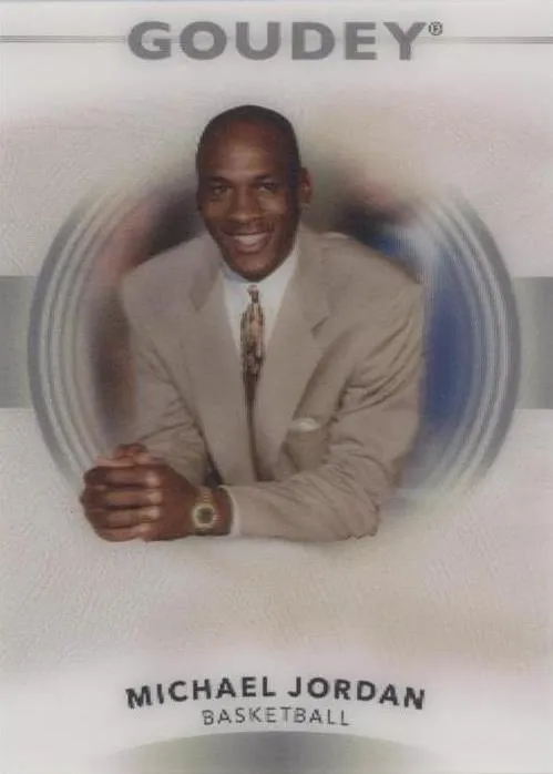 2022 Upper Deck Goodwin Champions Michael Jordan Goudey 3D Lenticular #LB-MJ card image