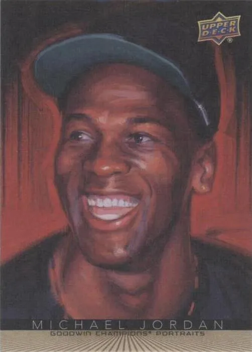 2022 Upper Deck Goodwin Champions Michael Jordan Portraits #P-1 card image