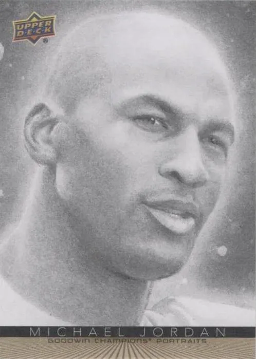 2022 Upper Deck Goodwin Champions Michael Jordan Portraits #P-47 card image