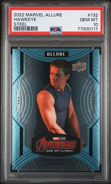 2022 Upper Deck Hawkeye Marvel Allure Steel #132 card image