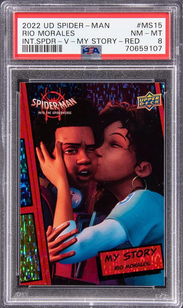 2022 Upper Deck Rio Morales Spider-Man Into The Spider-Verse My Story #MS-15 card image