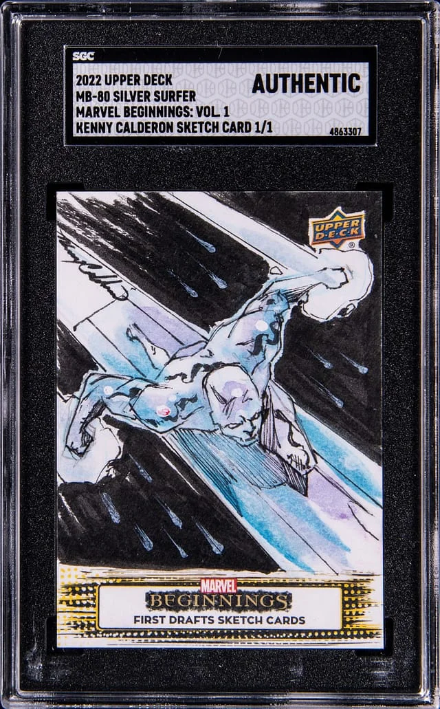 2022 Upper Deck Silver Surfer Kenny Calderon Marvel Beginnings Vol. #1 card image