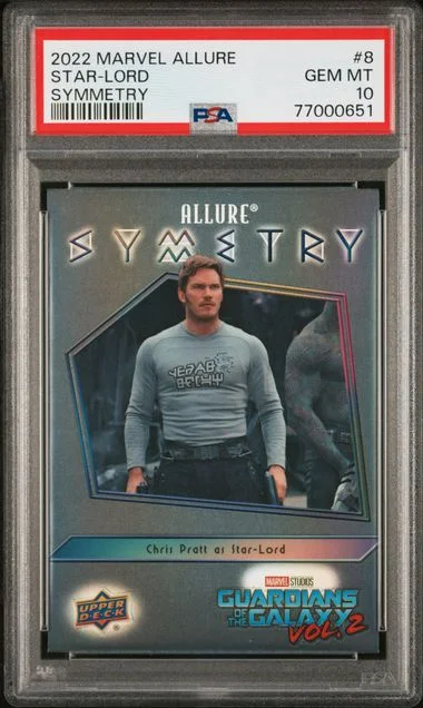 2022 Upper Deck Star-Lord Marvel Allure Symmetry #8 card image