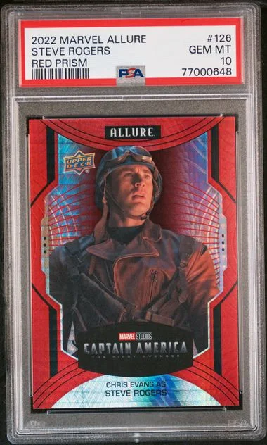 2022 Upper Deck Steve Rogers Marvel Allure #126 card image