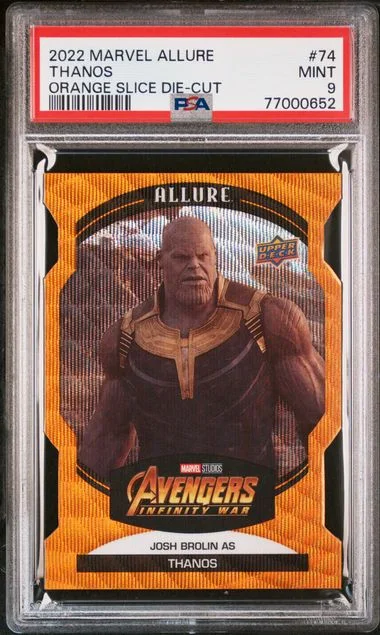 2022 Upper Deck Thanos Marvel Allure #74 card image