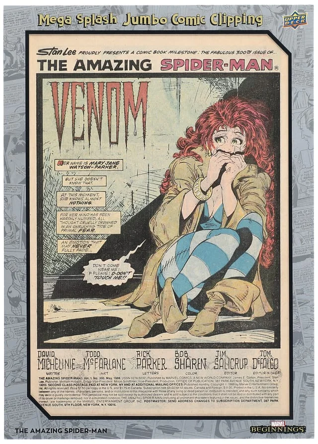2022 Upper Deck The Amazing Spider-Man Marvel Beginnings Vol. 2 Series 1 #SJC-1 card image