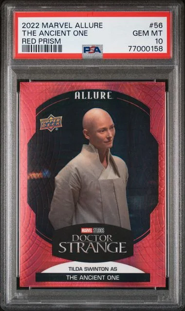 2022 Upper Deck The Ancient One Marvel Allure Red Prism #56 card image