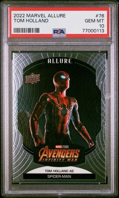 2022 Upper Deck Tom Holland Marvel Allure #76 card image
