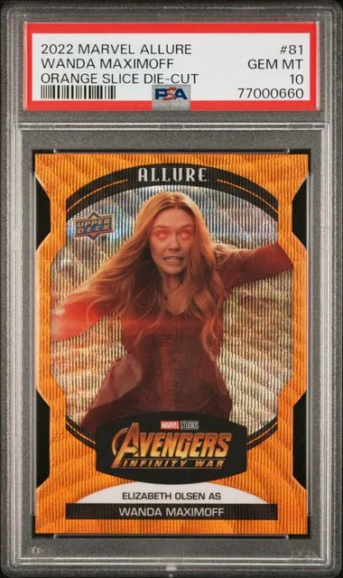 2022 Upper Deck Wanda Maximoff Marvel Allure #81 card image