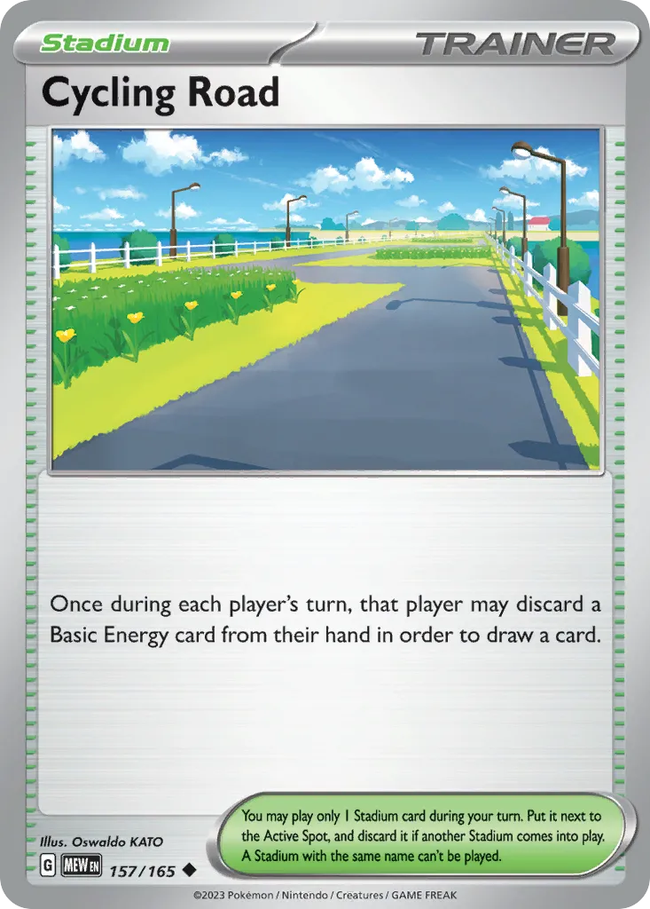 2023 151 Cycling Road #157/165 Uncommon card image
