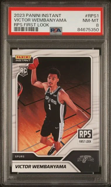 2023-21 Panini Victor Wembanyama (/16791) Instant RPS First Look #RPS1 card image