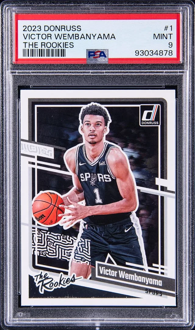 2023-24 Donruss The Rookies Victor Wembanyama #1 card image