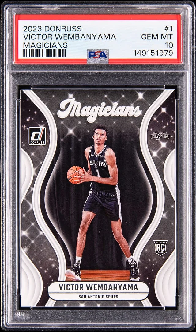 2023-24 Donruss Victor Wembanyama Magicians #1 card image