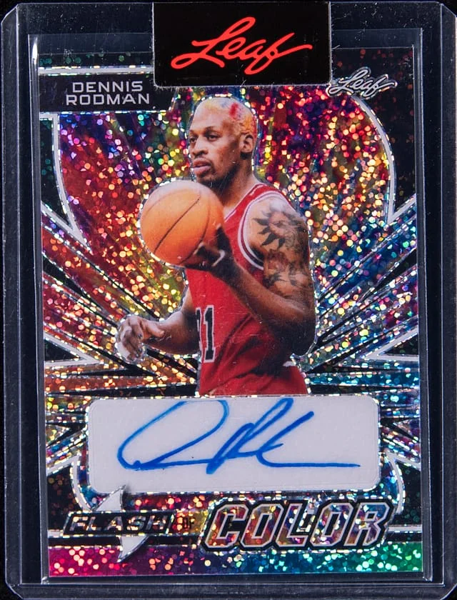 2023-24 Leaf Dennis Rodman Flash Color #FC-DR1 card image