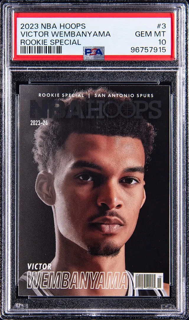 2023-24 NBA Hoops Victor Wembanyama Special #3 card image