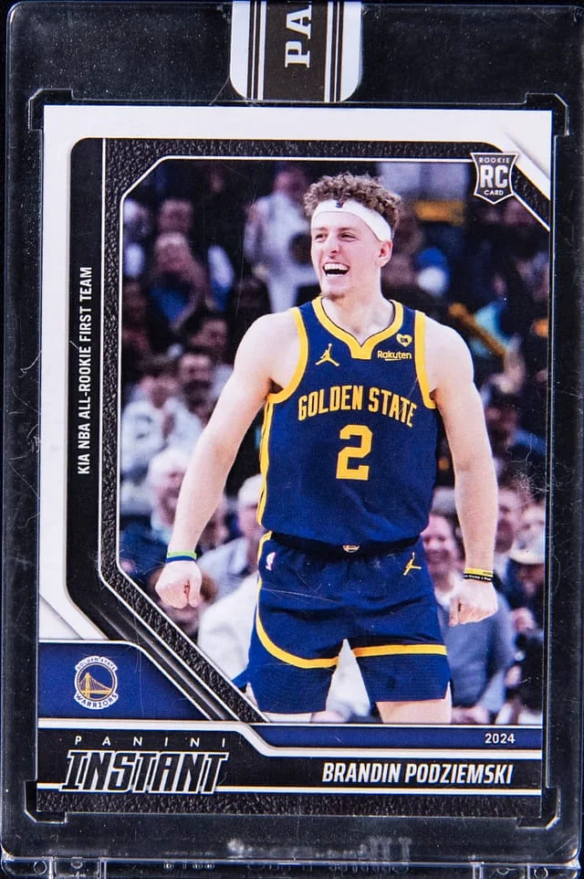 2023-24 Panini Brandin Podziemski - Panini Encased Instant #576 card image