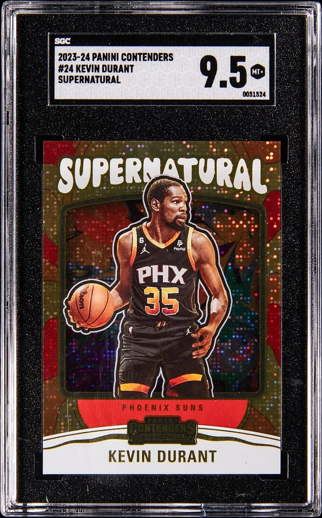 2023-24 Panini Contenders Kevin Durant Supernatural #24 card image