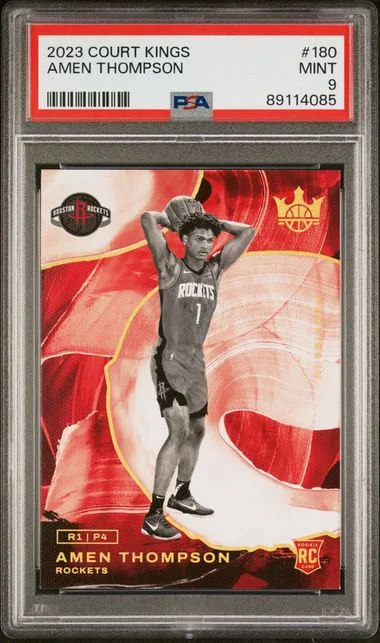 2023-24 Panini Court Kings Amen Thompson #180 card image