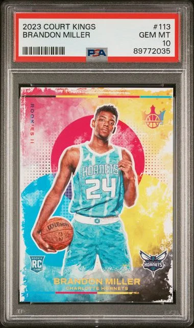 2023-24 Panini Court Kings Brandon Miller #113 card image