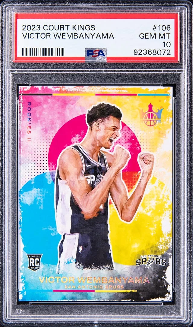2023-24 Panini Court Kings Victor Wembanyama #106 card image