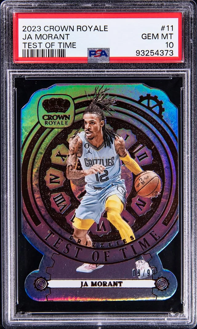 2023-24 Panini Crown Royale Ja Morant Test of Time #11 card image