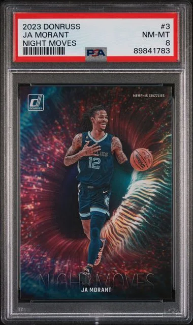 2023-24 Panini Donruss Ja Morant Night Moves #3 card image